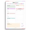 ADHD Daily Planner Notepad for Neurodivergent Adults - Productivity Daily