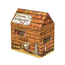 Emma Bridgewater - Hen House Shaped Tin 120 x 135 x 75mm Matthew Rice