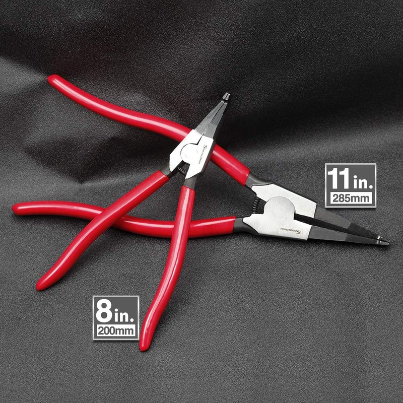 SPEEDWOX 2 Pcs Special Ring Retaining Ring Pliers Set Lock