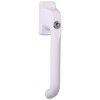 Hoppe Tilt Slide Patio Door Handle 43mm Screw Fix White