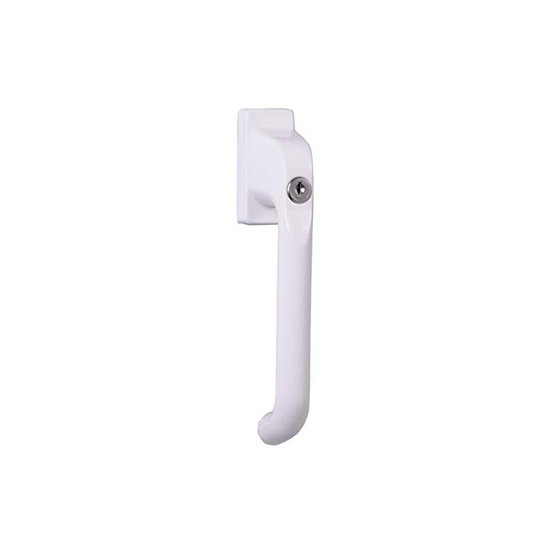 Hoppe Tilt Slide Patio Door Handle 43mm Screw Fix White