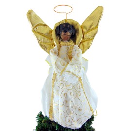 Conversation Concepts Rottweiler Angel Tree Topper
