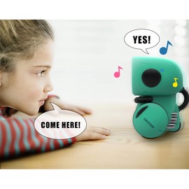 KaeKid Robot Toys for Kids,Educational Toys,Sing,Speak,Dance,Walk in Circle,Touch Sense,Voice Control, Learning Partners and Fun Playmates (Green)