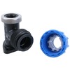 25mm x 1/2" MDPE Wall Elbow Outside Tap Fitting Threaded