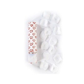 Weißer Rosen Regen Konfetti Kanone Shooter Hochzeit Konfettibome Partypopper