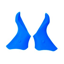 NELboNs Bike Brake Levers Hoods Compatible with 105 ST-5600/5601/6600 Ultegra Silicone Protector,1 Pair/Blue