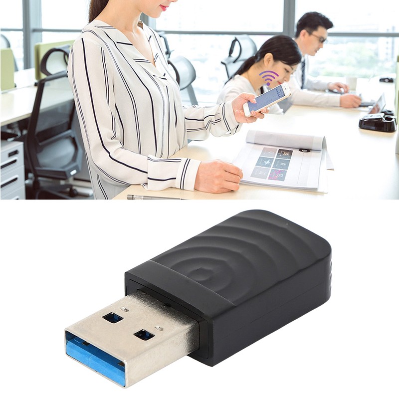 WiFi Adapter Wireless Dual Band 5.8G/2.4G 1300M Mini USB Network