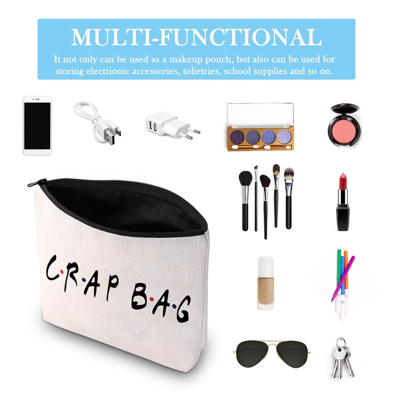Crap Bag Novelty TV Show Inspired Travel Cosmetic Makeup Toiletry