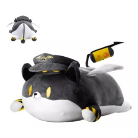 generic Juego Muñecos Peluche Uzi Murder Drone - Gato Policía 25cm