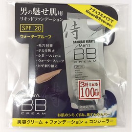 Samurai Hearts bb Cream Spf 20 Pouch, 0.06 fl oz (1 5 ml), 3 Sheets