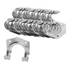 Wideskall Universal Galvanized Metal Utility Storage Hooks for Garden Tools