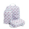 Vera Bradley Compression Packing Cube 3-Piece Set, Magnifique Leaf