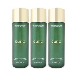 Kim Jeong-moon Aloe (Hyundai Hmall) Kim Jeong-moon Aloe Cure Hydra Soothing Toner 130ml 3pcs Ss / (현대Hmall) 김정문알로에 큐어 하이드라 수딩 토너 130ml 3개 Ss