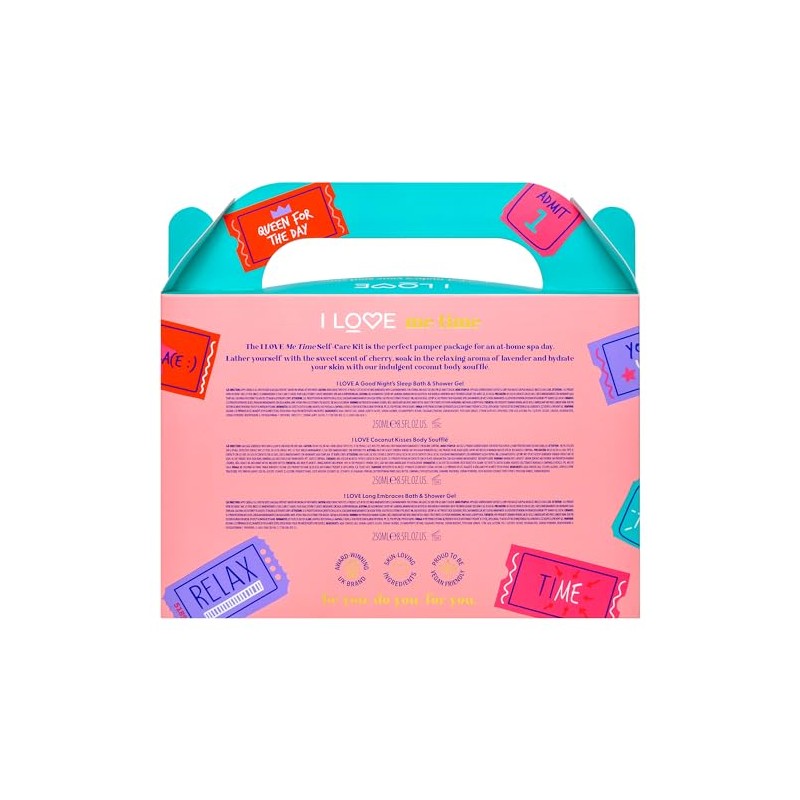 I LOVE Me Time Pamper Pack - Self Care Kit