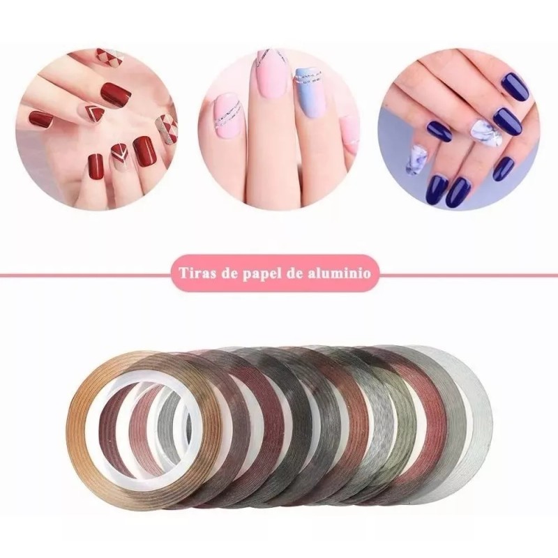 GAB BELLEZA Kit Uñas Lámpara Uv Led, Drill Taladro Y