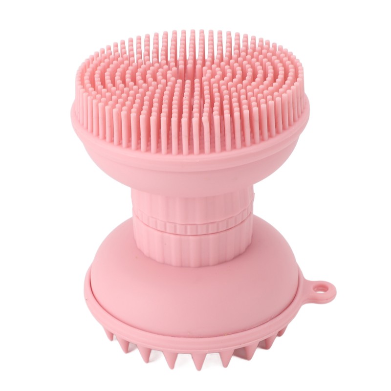 3 In 1 Cleansing Shampoo Manual Massage Brush Dual Head