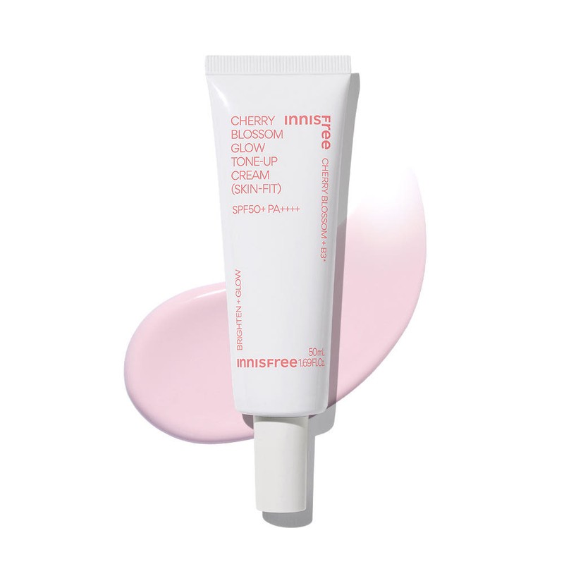 Innisfree Cherry Blossom Glow Skin Fit Tone Up Cream 50mL