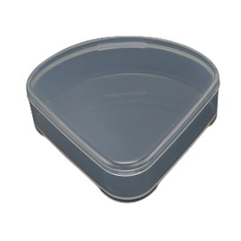 Caja de Almacenamiento de Borlas de Polvo, 5 Piezas de Contenedor de Licuadora de Maquillaje, Estuche de Almacenamiento de Borlas de Polvo Cosmético para Mujeres, Anillos,