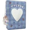 runrayay 3 Inch Mini Photo Album Kpop Photocard Binder, Blue