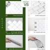 STICKGOO Arabesque Tile Peel and Stick Backsplash, 12”X12” Backsplash Tile