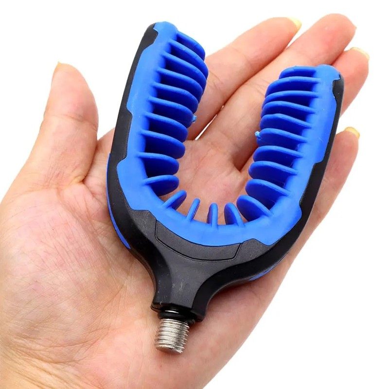 FiTspi 2Pcs Carp Fishing Rod Rest Head Gripper Rod Grips,