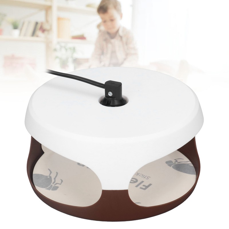LED Mini Electric Flea Catcher Plastic Safe Practical Electric Insect