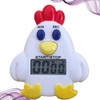 DOITOOL Chicken Timer Cooking Time Clock Clip on Animal Timer