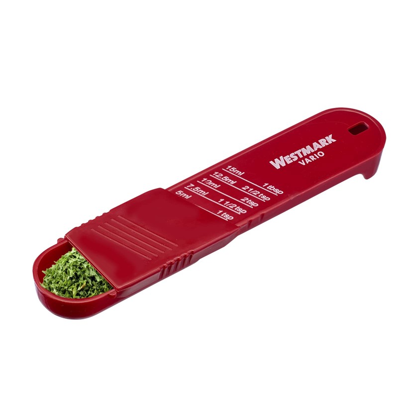 Westmark 2 Measuring Spoons, Adjustable, with Scales: 1 x 0.6