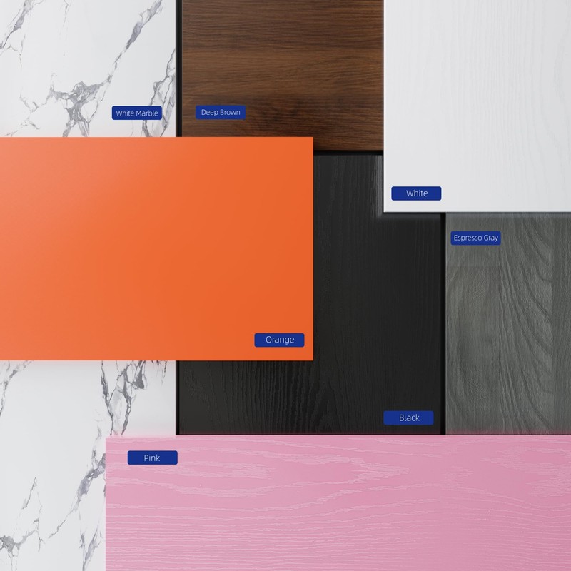 Pamray 32 Inch Computer Desk for Small Spaces with Storage