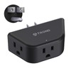 TROND Outlet Extender - 3 Prong Grounded Plug Extension Outlet,