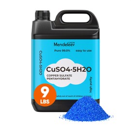 9 Lbs Copper Sulfate CuSO4 Crystals, Granular EPA Free Fine Crystals