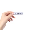 2 Pack 1.8L Emblems Stick Logo Power Stroke Turbo Side