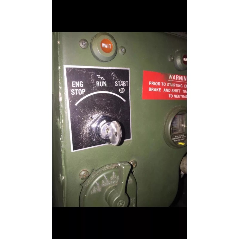 Replacement Keyed Ignition Switch Plug & Play fits HUMVEE M-Series