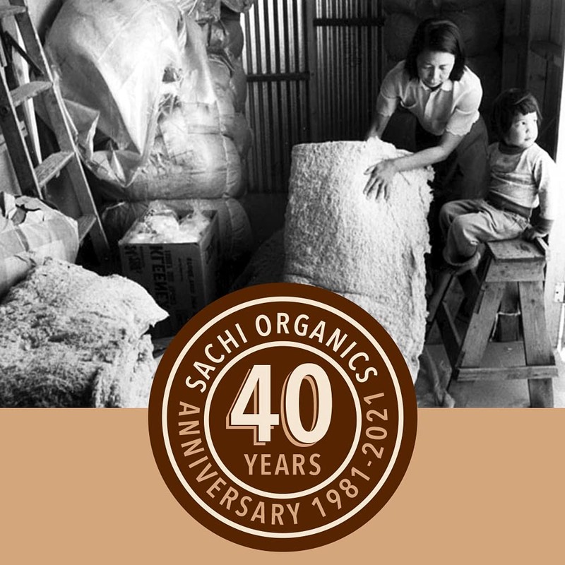 Sachi Organics Buckwheat Cylinder Neck Pillow