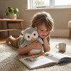 WEIGEDU Owl Stuffed Animal Plush Toy, 11.8 Inch