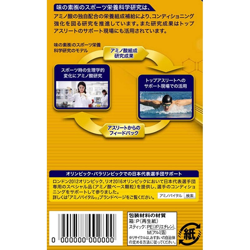 Ajinomoto Amino Vital GOLD Grapefruit Flavor Powder 30 Bottles Box