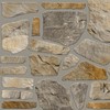 Dundee Deco 3D Wall Panels - Cladding Grey Gold Stone