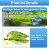 5pcs Betta Hammock & Fish Toys Set - Soft Plastic