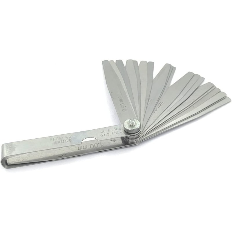 Feeler Gauge Metric Size Stainless Steel Precision Multi Blades Hand