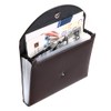 IGNPION PU Leather A4 Expanding Folder File Organisersn 13 Pocket