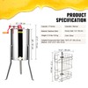 VEVOR 3 Frame Honey Extractor, Stainless Steel Manual Beekeeping Extraction,