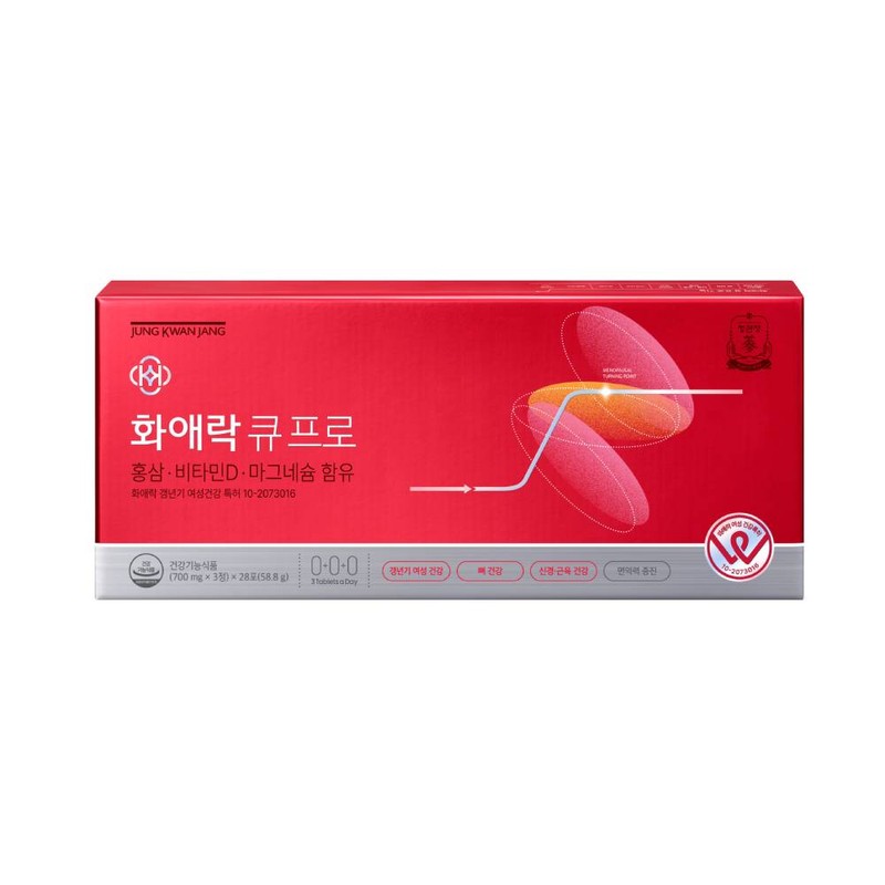 CheongKwanJang 정관장 화애락 큐프로 Q PRO Jeonggwanjang Hwaerak QPRO