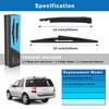 WTI Rear Wiper Arm Blade Set Compatible With Ford Expedition