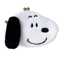 Snoopy Character Face Mini Purse Pouch Trinket Purse Coin Purse, Snoopy
