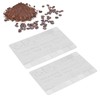 Coffee Ground Measurement Ruler Stainless Steel Reference Tool for Coffee