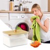 volumoon Dryer Sheet Holder Laundry Pods Container, Organised Laundry Storage