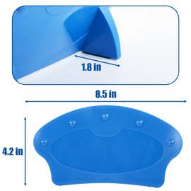 4-Pack Card Holders for Playing Cards, Playing Card Holder for Adults, Kids, Seniors, Plastic, Hands Free, for Family Card Game Nights, Poker Parties(Blue)