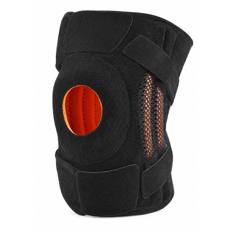 Knee Brace with Side Stabilizers for Sports Support – Adjustable