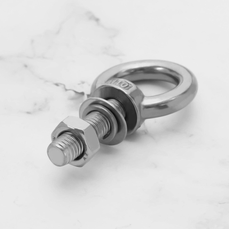 Be In Your Mind 6Pcs M10 Shoulder Eye Bolt 304