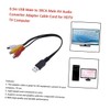 Angoily High Speed Data Transmission to 3rca Av Cable Audio